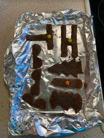KICSSeniors's tweet photo. Students in Year 7 preparing cookies using the cookie cutters that they made in the Design Tech workshop. #kicslearns https://t.co/EsNiNbLU6r