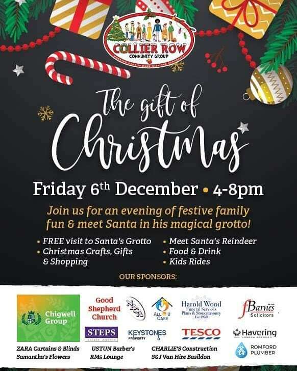 StepsEstates's tweet image. If you are free this Friday from 4pm, our very own Jon Good will be hosting the Collier Row Xmas Light Switch On. We have lounge entertainment on stage from 4pm to 8pm. Come along and say hi.