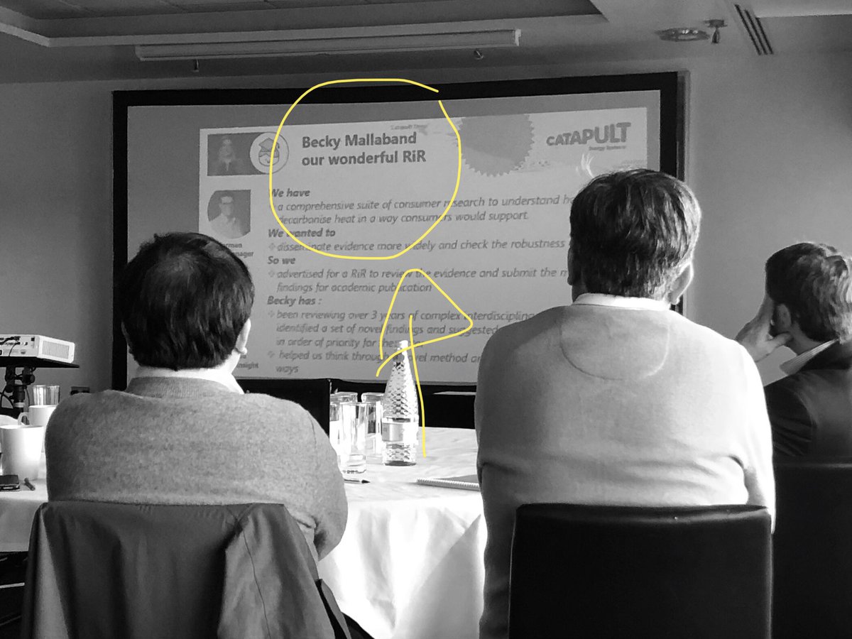 bmallaband's tweet photo. Thanks for the kind words @MatthewLipson. The @EnergySysCat #consumerinsight team is such a positive and inspiring team to work with. #EPSRC_catapultRIR #researcherinresidence https://t.co/qFgSUkmGvJ