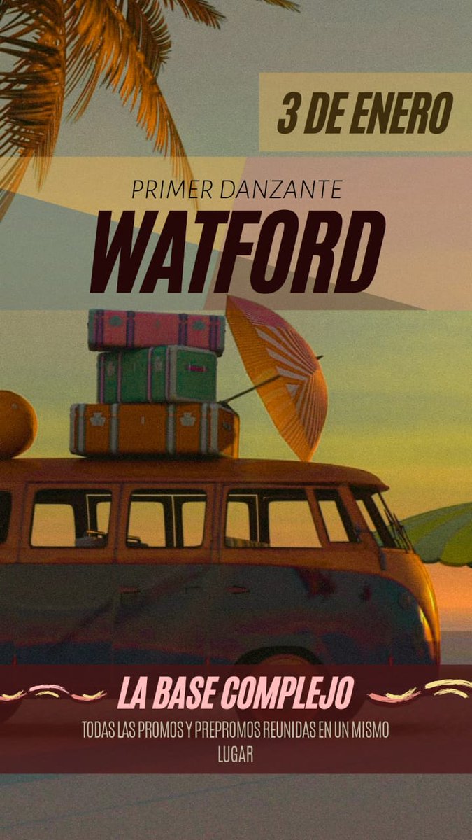 promowatford's tweet image. Empieza la cuenta regresiva, un mes para el primer danzante WATFORD 🔥💥 
⚠️Todas las promos y prepromos reunidas en un mismo lugar⚠️
Te lo pensas perder?🤩😈