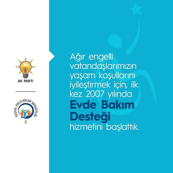 AkPartiKadnKol6's tweet photo. Bizler Engelli Kardeşlerimizle ilgilenmeyi lütuf değil haklarının teslim edilmesi olarak görüyoruz. #EngelOlmaDestekOl https://t.co/Y1WAXJqGS9