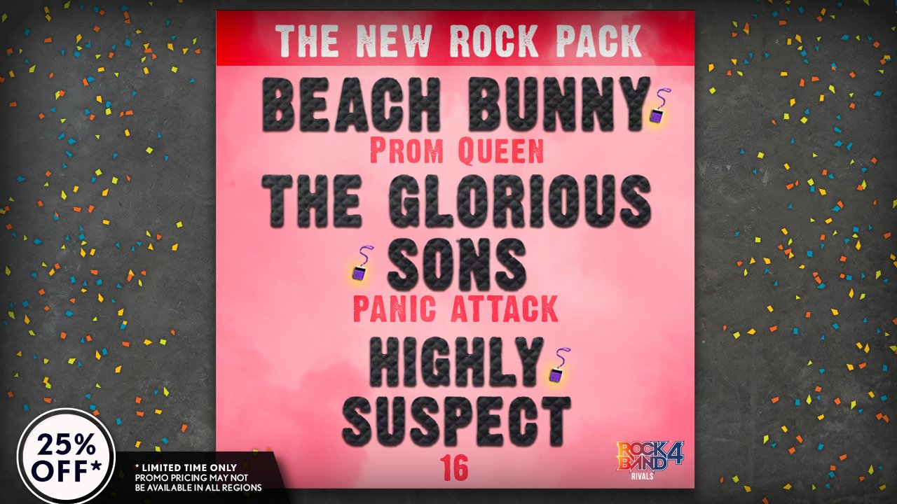 Rock Band On Twitter This Week Brings Us Over To Thenewrock - prom queen beach bunny roblox id code