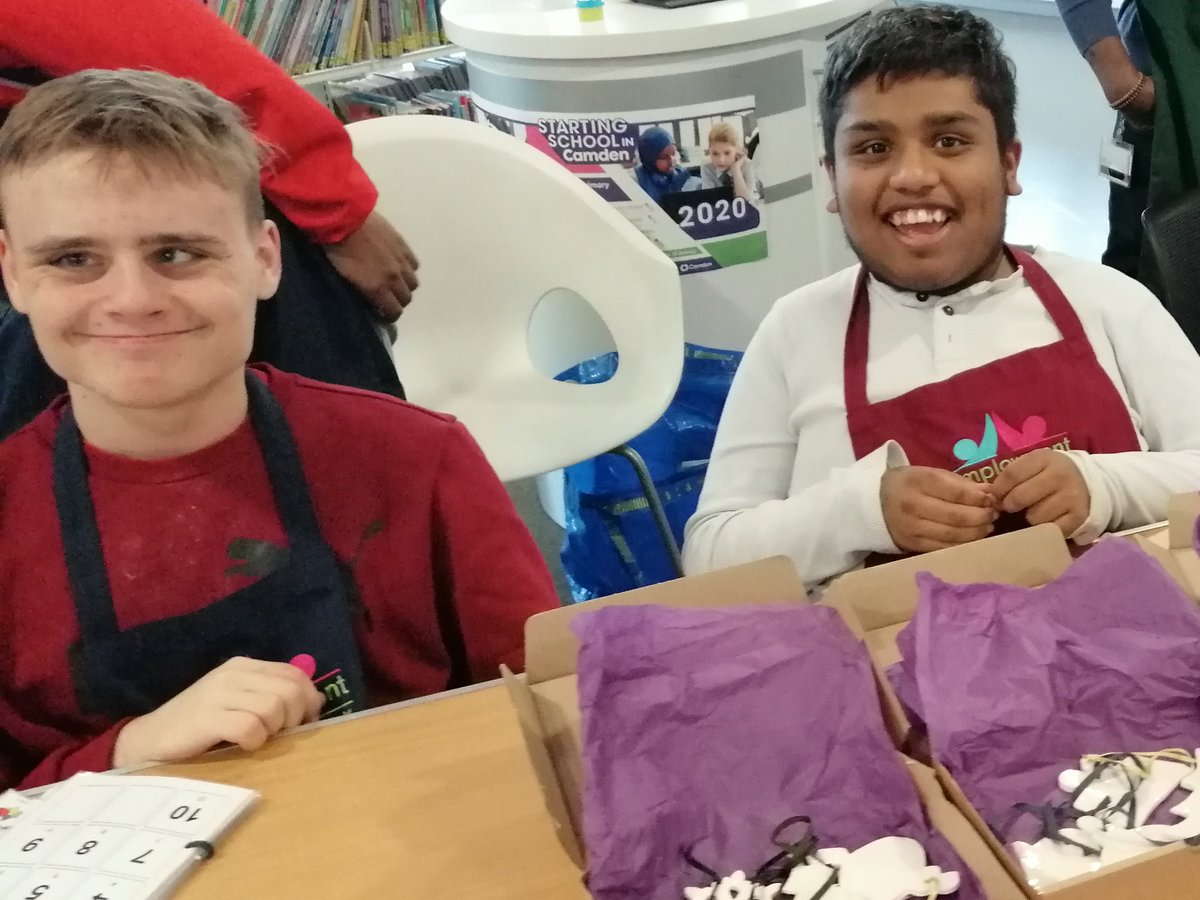 Swiss Cottage School (@swisscottagesch) on Twitter photo The EmployMEnt Pathway: 'Card & Design' Team on their stall <a href="/CamdenCouncil/">Camden Council</a>, fundraising to support the <a href="/SCSCharity/">SCS Charity</a> build capacity to support people with #SEND into (supported) employment.
Find our more in our blog:
swisscottage.camden.sch.uk/a-day-in-the-lโฆ
#PurpleLightUp #UKCharityWeek The EmployMEnt Pathway: 'Card & Design' Team on their stall <a href="/CamdenCouncil/">Camden Council</a>, fundraising to support the <a href="/SCSCharity/">SCS Charity</a> build capacity to support people with #SEND into (supported) employment.
Find our more in our blog:
swisscottage.camden.sch.uk/a-day-in-the-lโฆ
#PurpleLightUp #UKCharityWeek