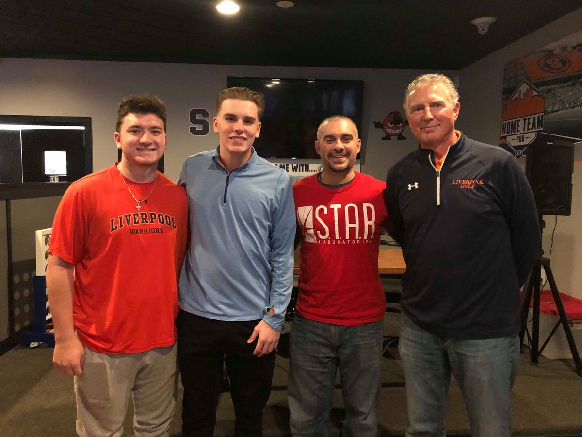 CallDT's tweet photo. Tune In LIVE NOW to #WakeUpCall to hear Our Liverpool Warriors' Boys' Golf SPECIAL from @HomeTeamPub w/ head coach Todd Dischinger, Spencer Baum, &amp; Dylan Husted on https://t.co/YgD7sL03K6 &amp; https://t.co/YlWhJfbn9f

@LCSDAthletics @akajoeyk https://t.co/SoOf5au5WS