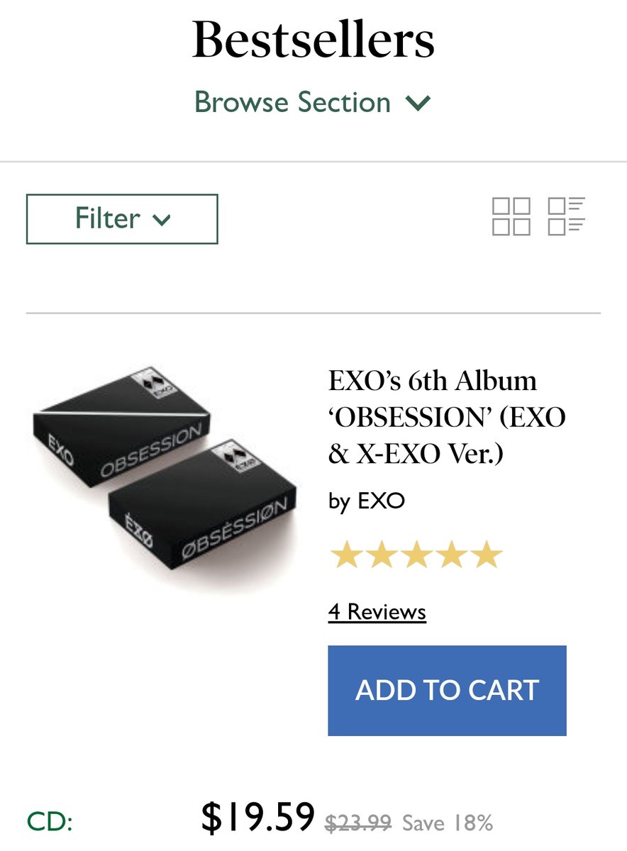 Exo Charts On Twitter Barnes Noble Best Sellers 1 Obsession