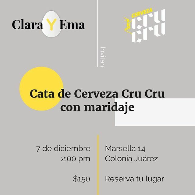 Nos vemos este sabado en @clarayemamx en la Juárez ift.tt/2DGn6Gb