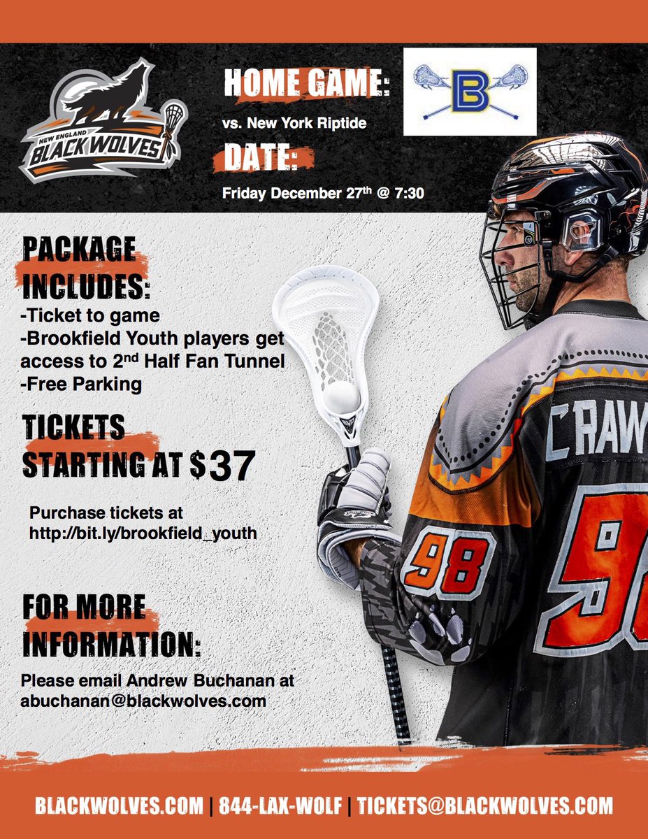 Get your group tix for @NEBlackWolves