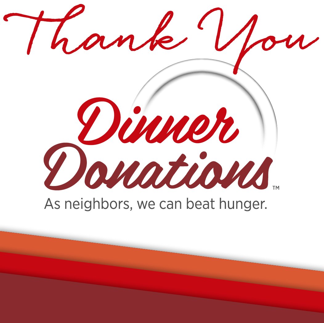 We are proud to share that our customers raised more than $46,000 to help our local food bank partners fight hunger in our first Dinner Donations campaign. Thank you to all who participated and made this event a success.

#donations #fighthunger #gfsstore