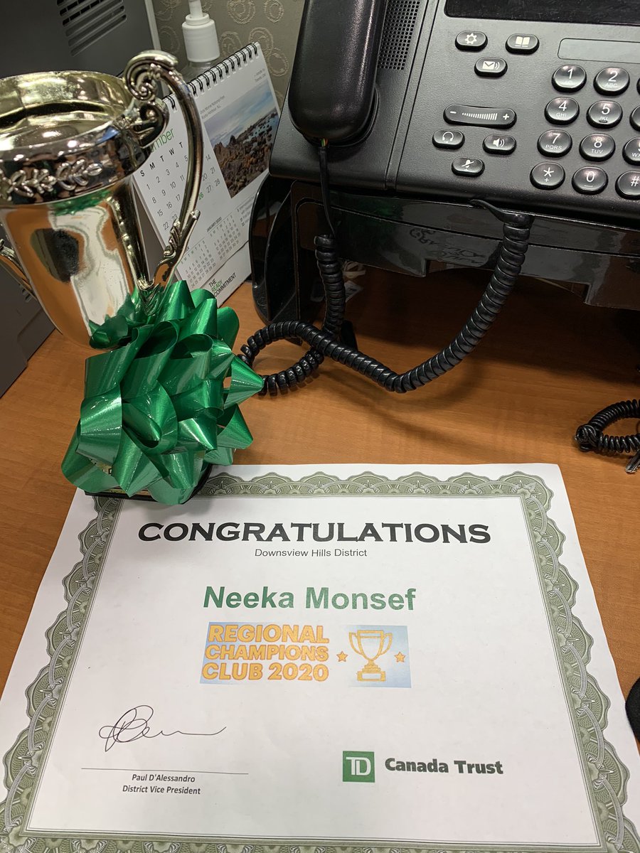 So beyond honoured to have won the Regional Champions Award for 2019 with my partner @ClarissaAu_TD! It’s been an incredible year but with hard work and an amazing team it was all possible! <a href="/IgorTochner_TD/">Igor Tochner</a> @tdpauld <a href="/scott_belton/">Scott Belton</a> #TDChampion 🥳