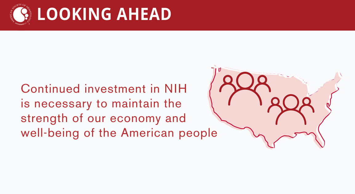 ASH_hematology's tweet photo. TAKE ACTION: Share with your elected officials the importance of sustained and predictable @NIH public health funding and the need to finalize the FY 2020 federal budget https://t.co/CPLIkbxDFb #Fight4Hematology https://t.co/UQUfOD85k8