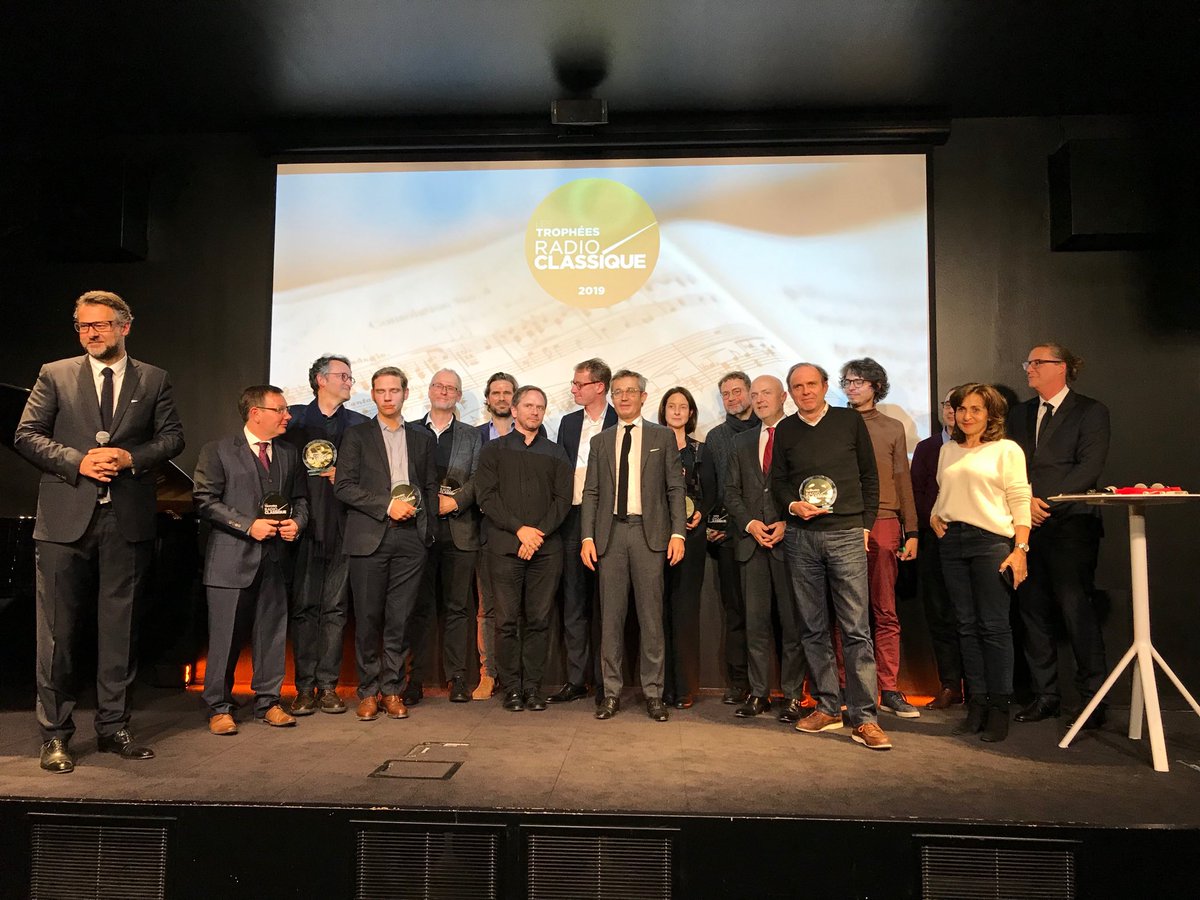 radioclassique's tweet image. Photo de groupe #tropheesRC2019 #premiereedition ⁦@radioclassique⁩