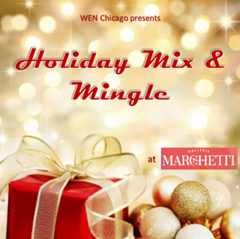 WEN_Chicago's tweet photo. It’s that time of year to spread some holiday cheer! Register here: https://t.co/PD4qZ74lXI to mingle and jingle with WEN at our annual Holiday Mix &amp; Mingle on Dec 10th at the Galleria Marchetti. We will have some activities to give back to a good cause, Operation Gratitude! #WEN https://t.co/uQbPIYSJKz