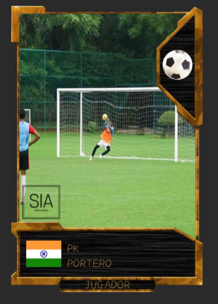Os presentamos al portero 🇮🇳 Praful Kumar // We introduce you to the goalkeeper 🇮🇳 Praful Kumar #football #goalkeeper #india #sia #siasportsagency