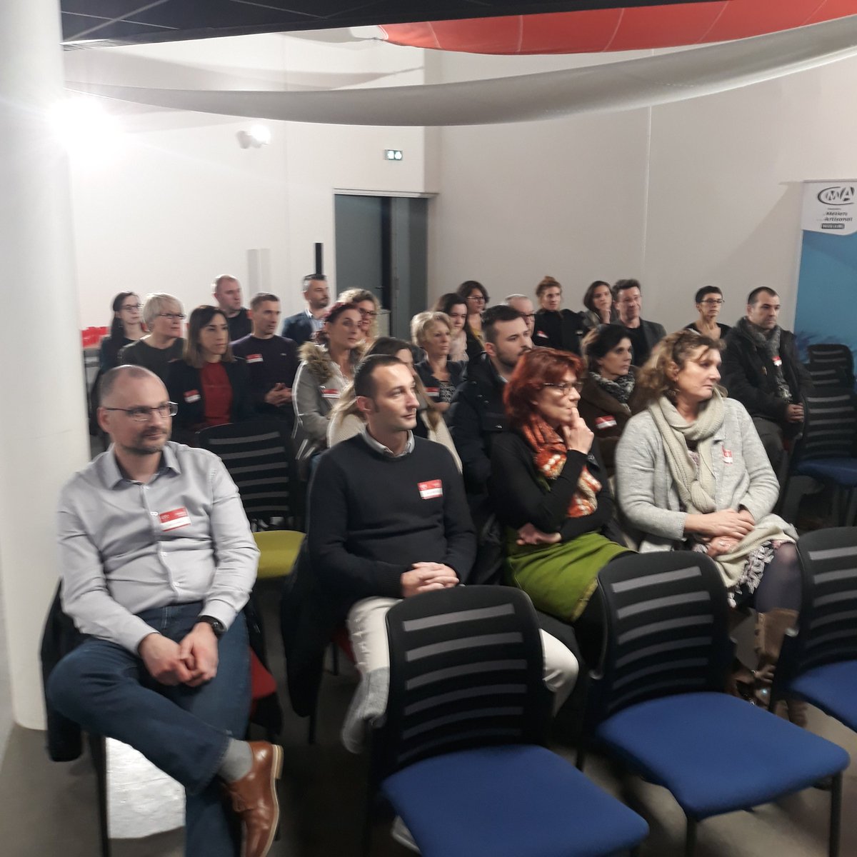 abichon2's tweet photo. #Bienvenueàbord soirée d'accueil des nouveaux collaborateurs @cmarPDL #cma44. "Tous dans le même bateau au service de l'Artisanat, des entreprises de proximité" @BelyPhilippe https://t.co/qHVB2h5lAz