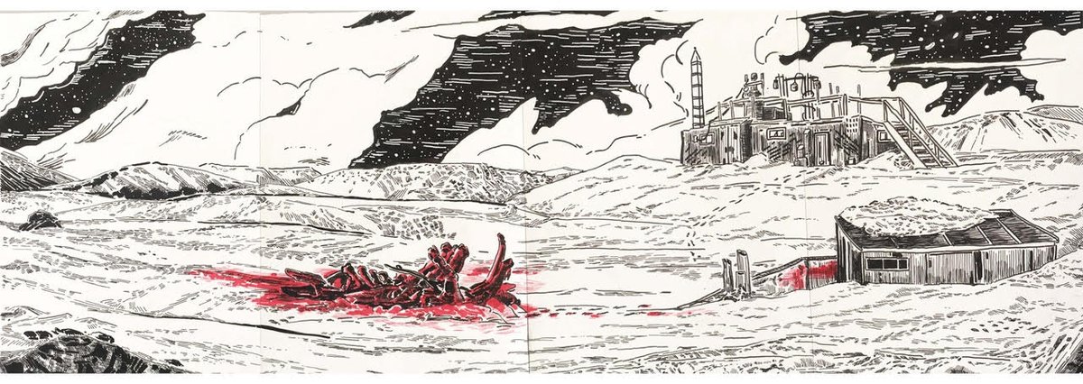 ❄️Gaby Billings illustrated the outpost and what it looked like below the ice from season one of the White Vault! Check out her Instagram at @ gabybillings_illustration for more of her work! ❄️ #FanArt #WhiteVault #AudioDrama #Podcast #Throwback #Season1 #Horror