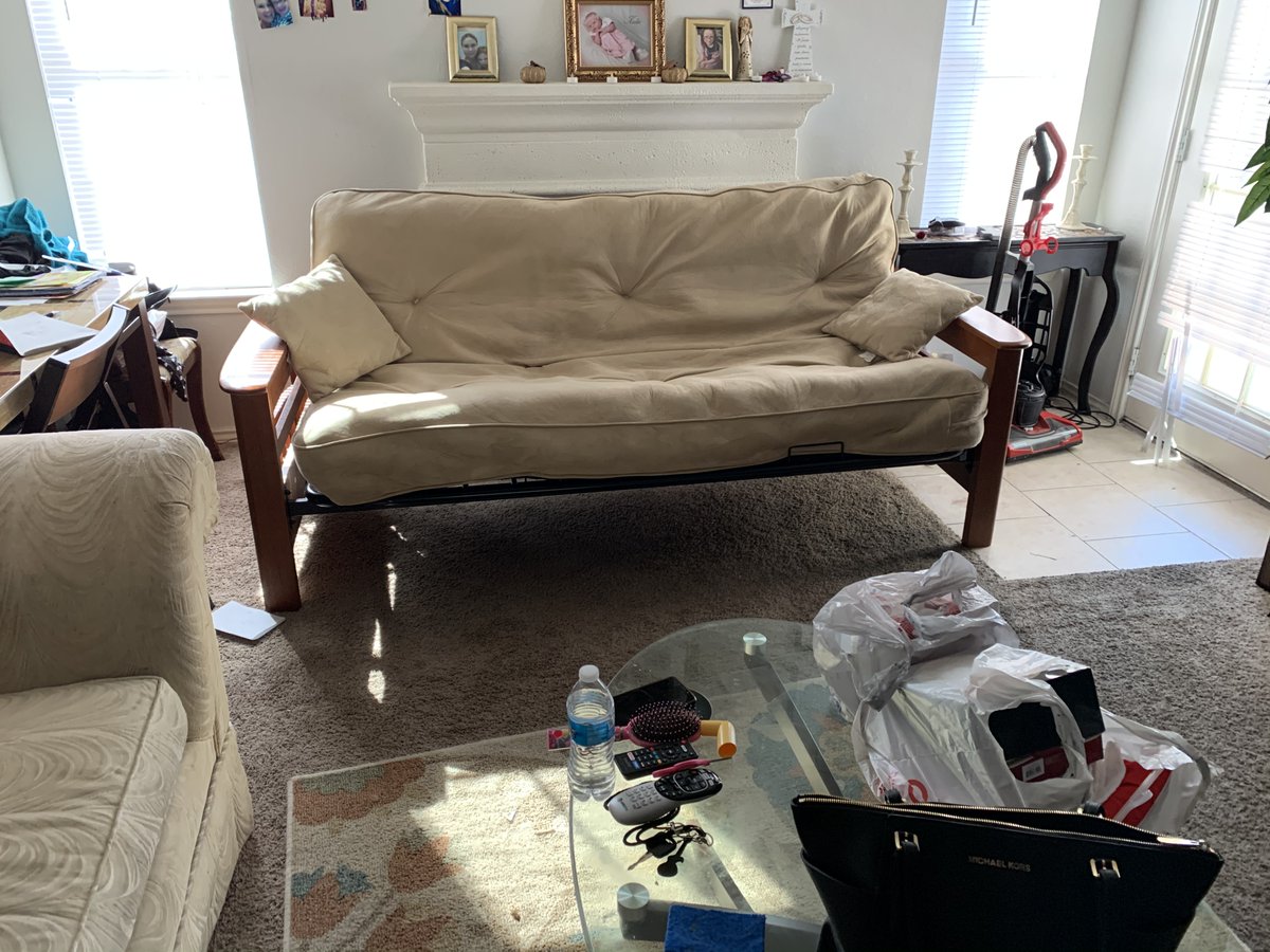 sunnybinjola's tweet image. In the Spirit of Rocket Community, several of us from the Austin Office volunteered for a non-profit CarePortal.org. We delivered a kitchen table, a futon and a Christmas tree to one of these families today. #RocketSoftware 
#LegacyPowersLegendary