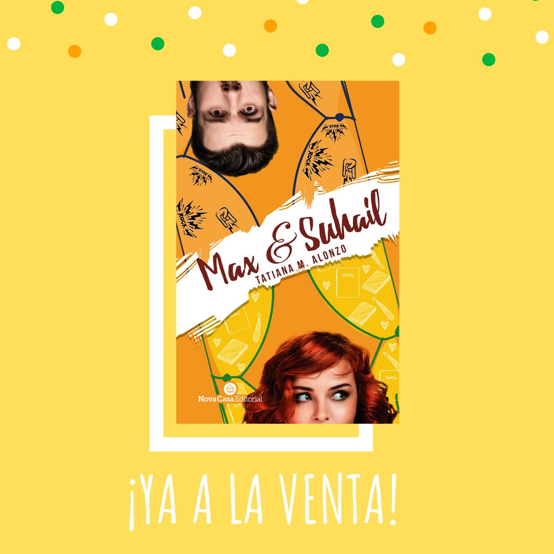 Ha llegado el día que muchos de vosotros estabais esperando: el lanzamiento de MAX &amp; SUHAIL de Tatiana M. Alonzo. ¡Sabemos que la espera merece la pena! ¿Quién lo quiere?

#novacasaeditorial #max&amp;suhail #tatianamalonzo