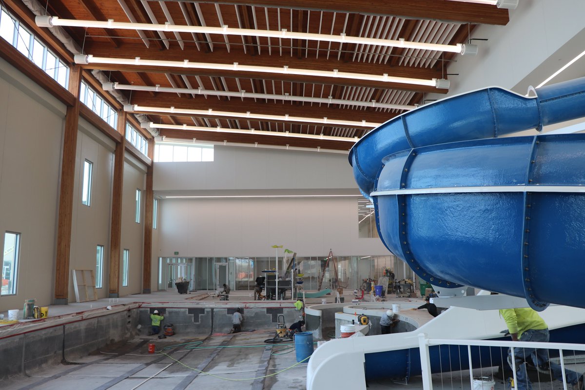 This Papillion Community Center is going to be a tremendous addition to the community. Can't wait until it is finished.