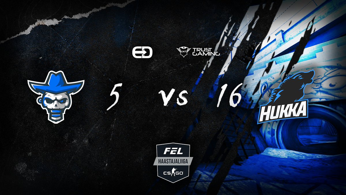 Our opponent was too strong today as we lose 0-2 (21:25, 5:16) in the <a href="/esportsfinland/">FEL</a> Haastajaliiga Upper Final, GG <a href="/HUKKAfi/">HUKKA eSports</a>!

But fear not! #theHUNT will be back later this week for a second chance at qualifying for the Main League👊

#esportsfi