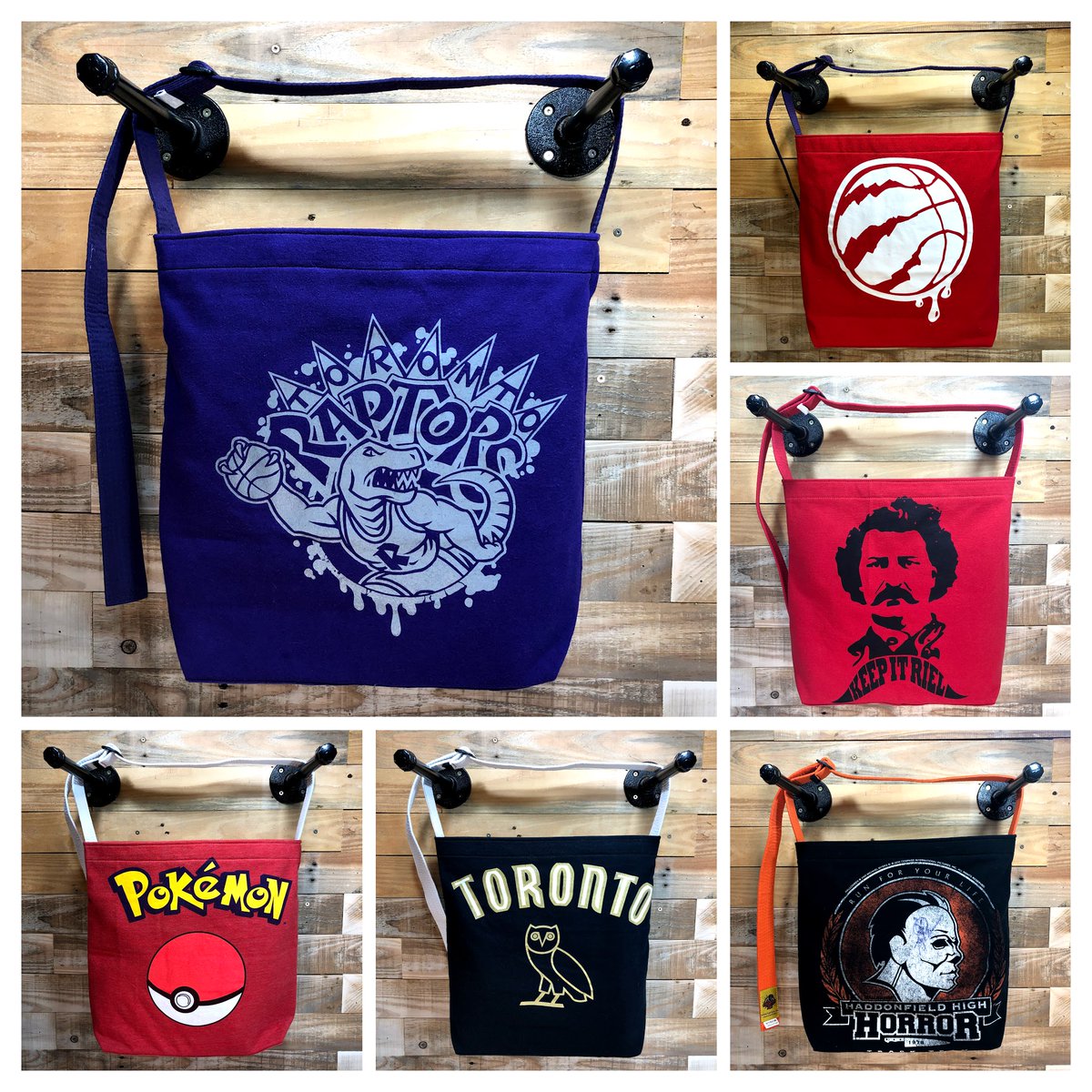 goodfarken's tweet photo. Happy New Tee Bag Tuesday! GREAT BAGS coming soon to our https://t.co/249ZNUv8Tw shop as well as at @leslievilleflea & @JTCraftShow this weekend in Toronto! #teebags #goodfarkenbags #upcycledtees #oneofakind #Toronto #shoplocal #GreatGift #bagism https://t.co/vNhGueQFLo