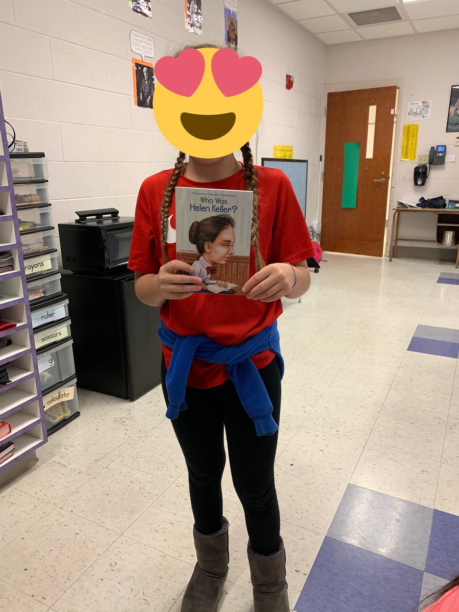 MrsWilson_17's tweet photo. My student is loving The Who was books! https://t.co/2KxD5Mjjvp