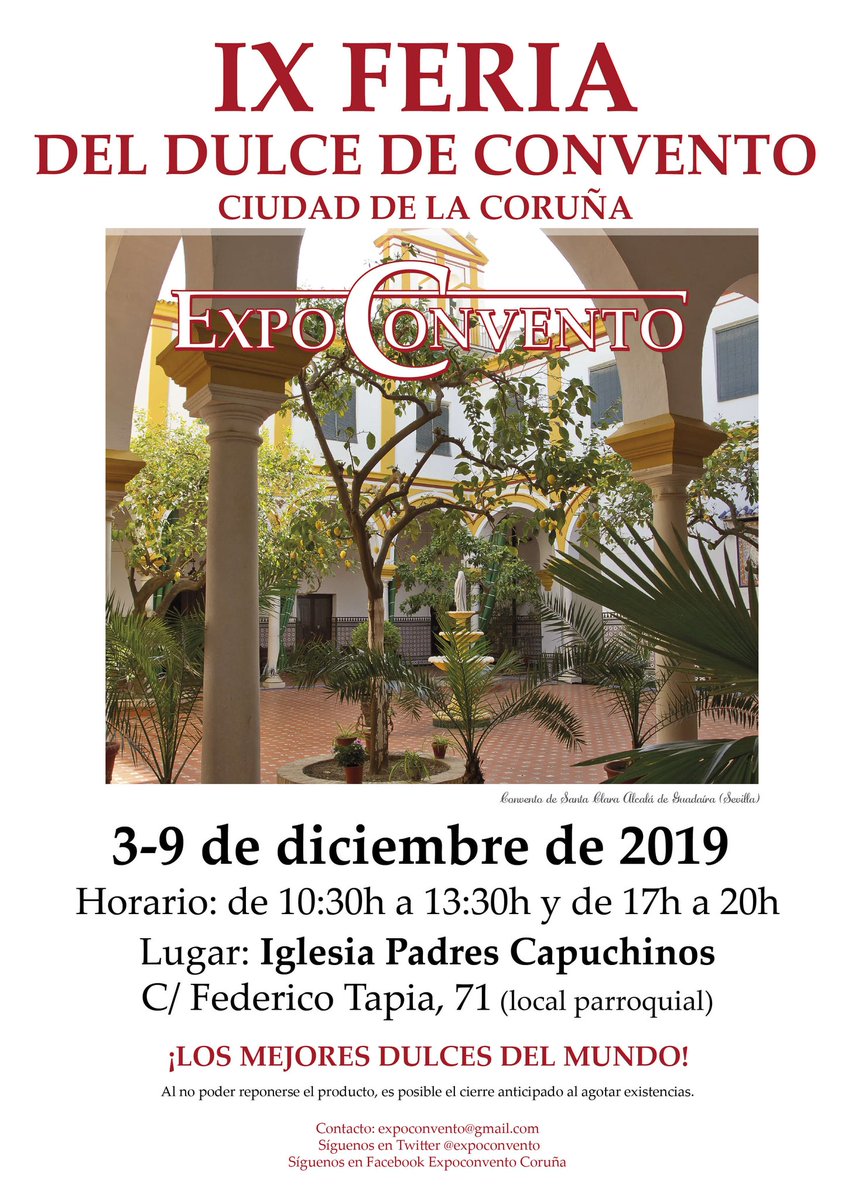 Hoy toca visitar <a href="/Expoconvento/">Expoconvento</a>. Corred para que no se acabe lo mejor