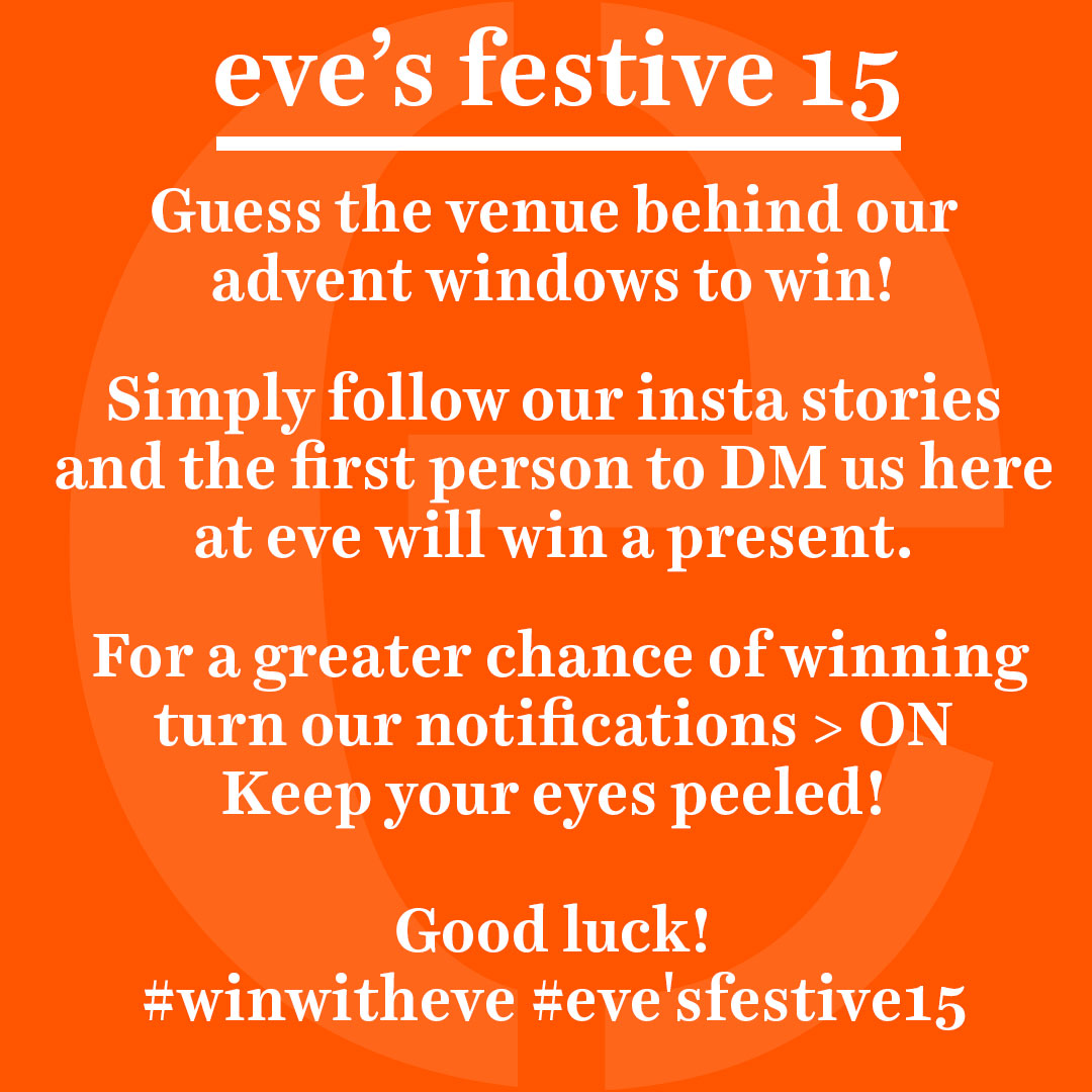 goaskeve's tweet photo. Santa’s already paid a visit🎅🏽This month you can win 1 of 15 presents🎁... if you’re quick enough that is!⏱ We’ve just posted the next window of our advent🎅🏽And today we’ve added a hint 🧐 (because #evesgotyourback) Head over to our Instagram #evesfestive15 #winwitheve https://t.co/chJYAgxucz