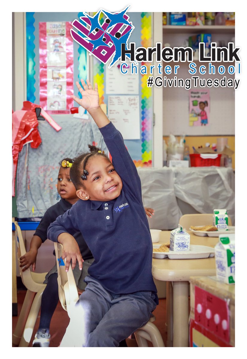 harlemlink's tweet photo. Have you donated yet? There’s still time to make a difference for our kids. We’ve already made $13,329 and know we can do more #makeadifference #harlemlink #relationshipsmatter #givingtuesday https://t.co/MpcGE0kPPY https://t.co/tfGOc5IUrv