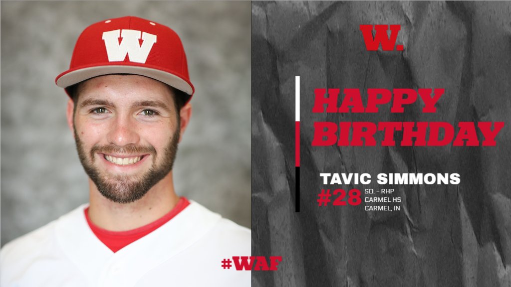 WabashBaseball's tweet photo. Happy Birthday to Tavic Simmons! 🎁🎂Enjoy your day! #WAF 🥳 https://t.co/cs7qhWFbey