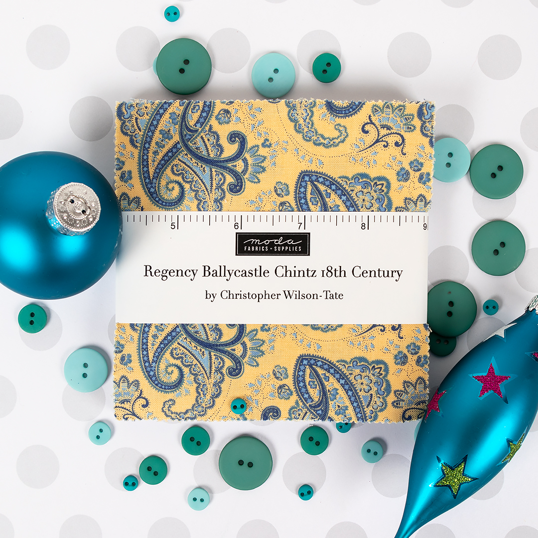 FatQuarterShop's tweet photo. CYBER MONDAY FLASH SALE - 60% OFF Regency Ballycastle Chintz Charm Pack by Christopher Wilson-Tate for Moda Fabrics. Today Only. β
β
Shop now! https://t.co/cXDbLHQlX2
β
#shopfqs #fqsfun #flashsale #sale #cybermonday https://t.co/9eUvNJBN7Z