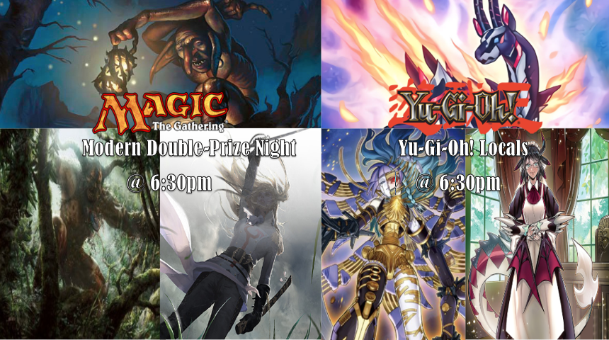 Check out whats going on tonight at Gamer's Gambit! For more details, check us out at Gamersgambit.com!🎲
#MTGModern #MTG #Yugioh #Heartofthecards #Danbury #CT