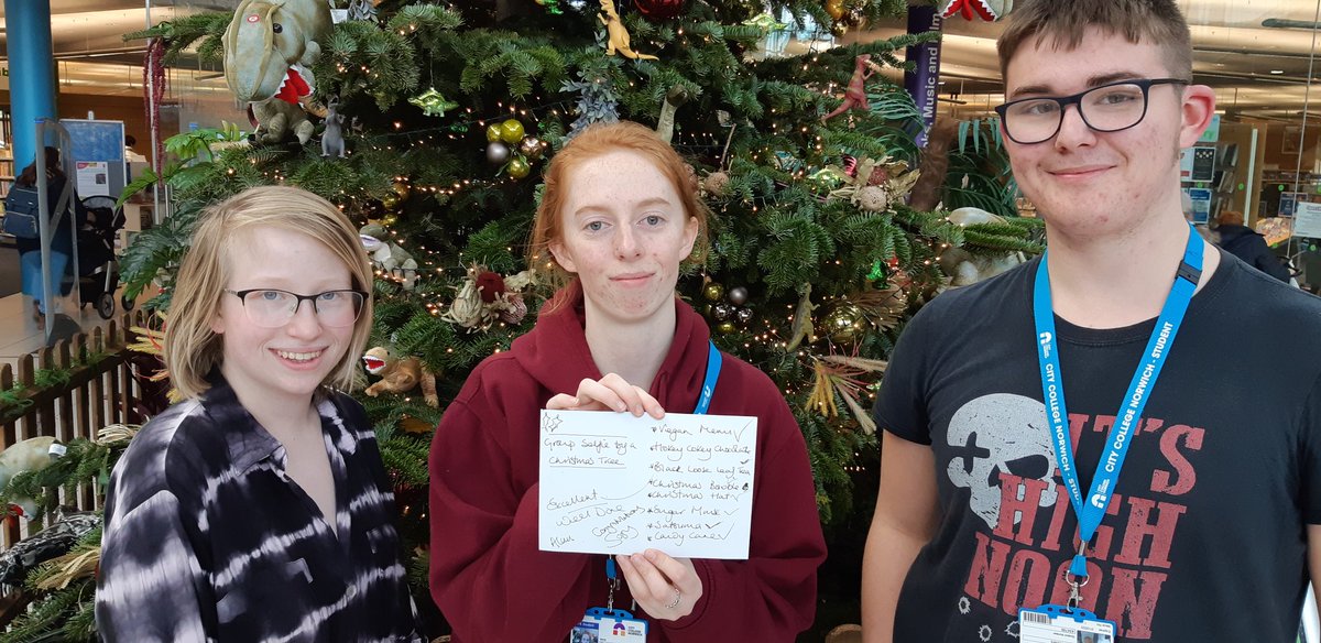 <a href="/TravelCCN/">Travel & Tourism CCN</a> <a href="/norwichcollege/">City College Norwich</a> students enjoyed a 'treasure hunt ' to finish their tour guide challenge. Winners: 'Team Theatre'
Runners up: 'Team Jarrolds'
Well done to all our students
#greatday