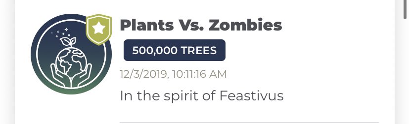 MrBeast's tweet photo. Plant Vs Zombies planted 500,000 trees!!!! :))))))))))) https://t.co/wqh3r8Sn8P