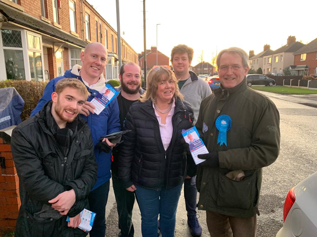 OwenPaterson's tweet image. The canvassing team in Crewe and Nantwich are finding, time and again, that lifelong Labour voters are switching to @KieranMullanUK and the @Conservatives to #GetBrexitDone and #StopCorbyn. #VoteConservative2019