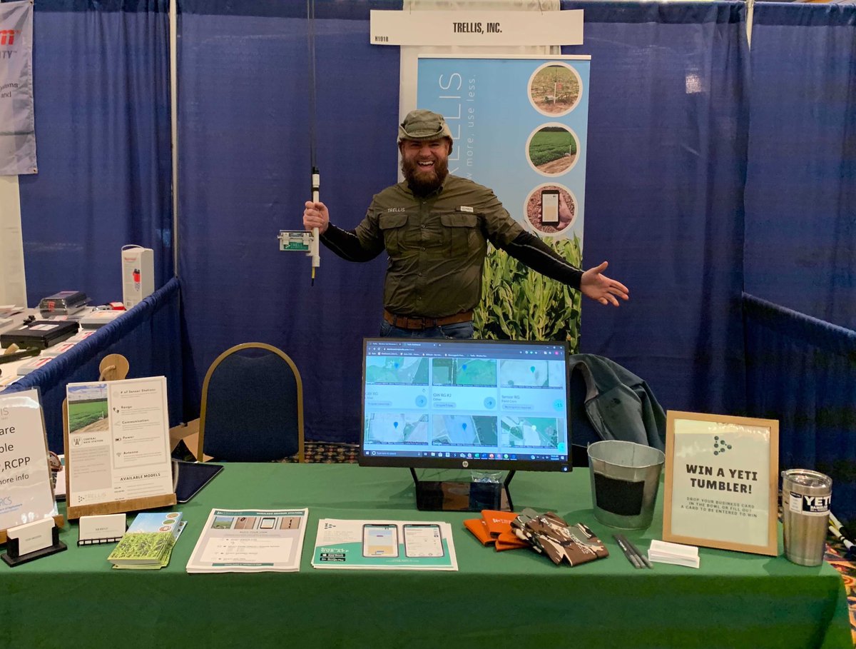 👀 Look for this smiling face today and tomorrow at the Amarillo Farm &amp; Ranch Show in Amarillo, TX today and tomorrow🌱
.
.
.
#amarillofarmandranchshow #farming #ranch #giveaway #savewater #agtech #farm365 #texas #agshow