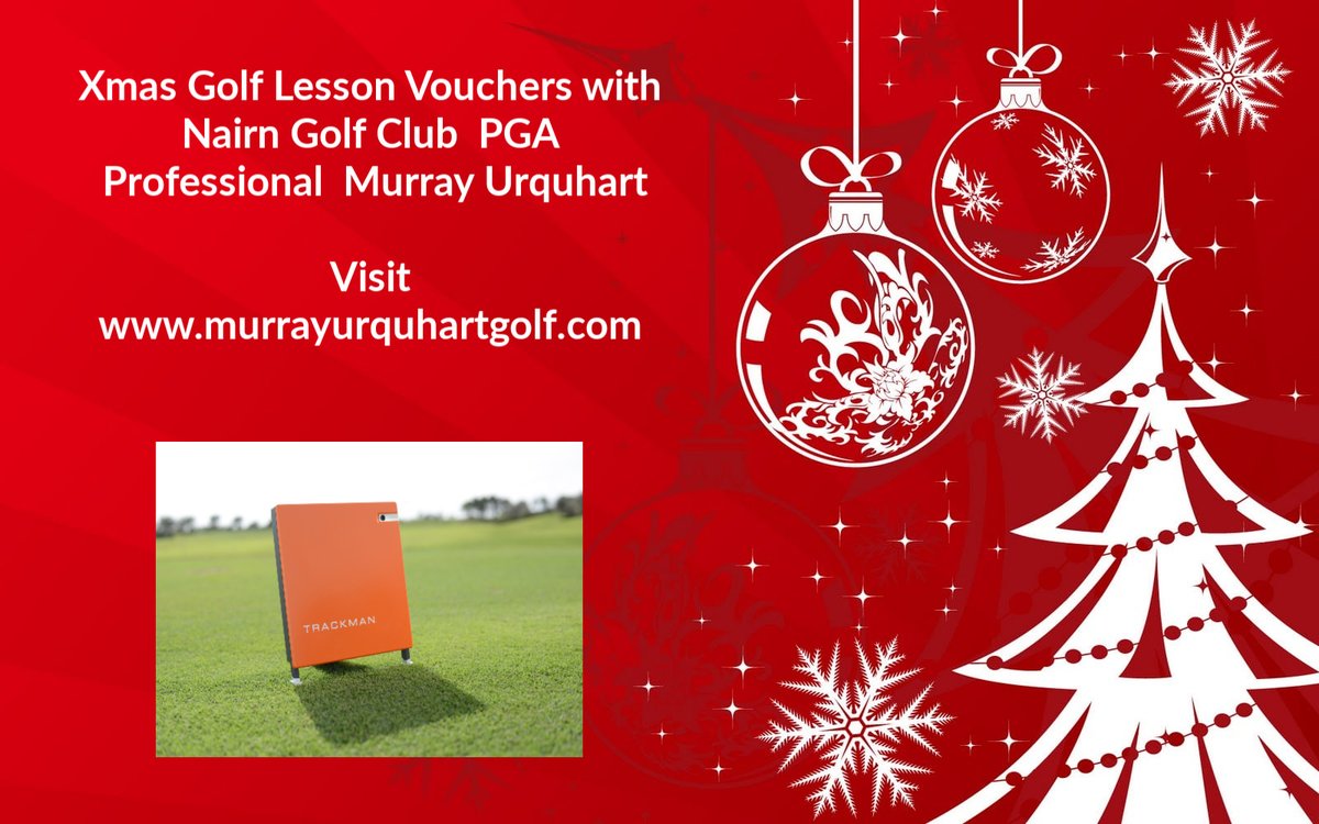 murrayurquhart1's tweet photo. Golf lesson Xmas Vouchers at Nairn Golf Club.
The perfect stocking filler for golfers.
@NairnGolfClub #xmasvouchers #xmasgifts #trackman4 #wintergolflessons #golfinthehighlands #golfinverness #indoorgolfsimulator https://t.co/mBRz6SJLh2