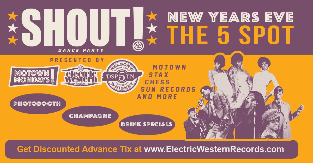 ElectricWestern's tweet photo. JUST ANNOUNCED!! Ring in the epic 2020 NYE with us in style. More info and limited discounted pre-sale tickets at https://t.co/7mW3BIpXzA - LET'S PARTY! @five_spot https://t.co/hN1BeANEjA