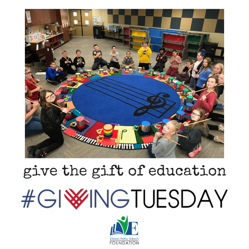 EPSF_Alumni's tweet photo. (give) the gift of education TODAY! Your donation can help fund Classroom Grant requests from Elkhorn Public Schools teachers, like this percussion equipment at Manchester Elementary School. Donate here https://t.co/9xu35IL4rE and #supportEPS https://t.co/rufesAX5a8