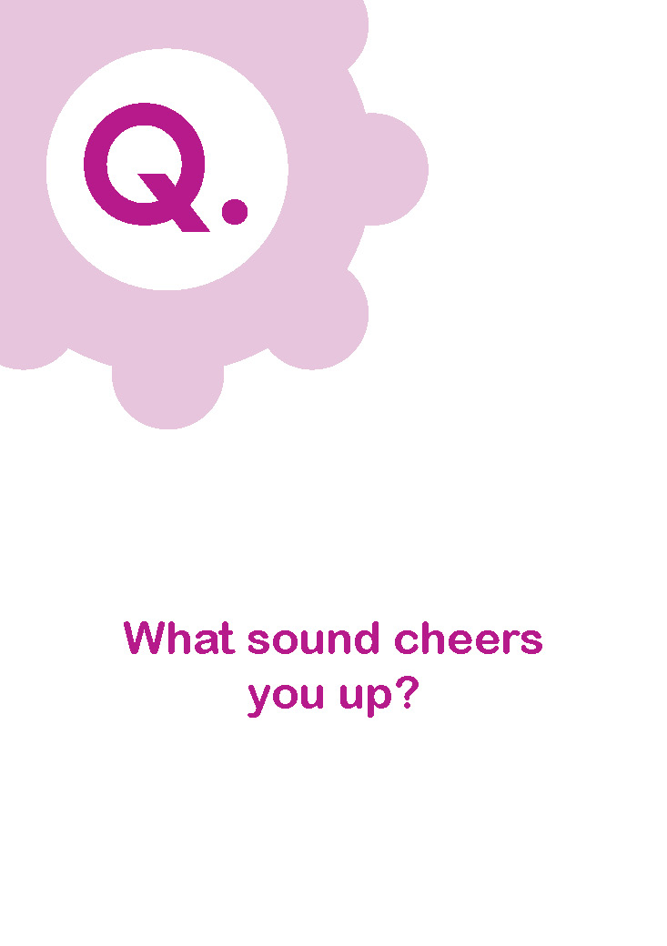 What sounds cheers you up?

Today's question is from Talking About Wellbeing
finkcards.com/products/talki…