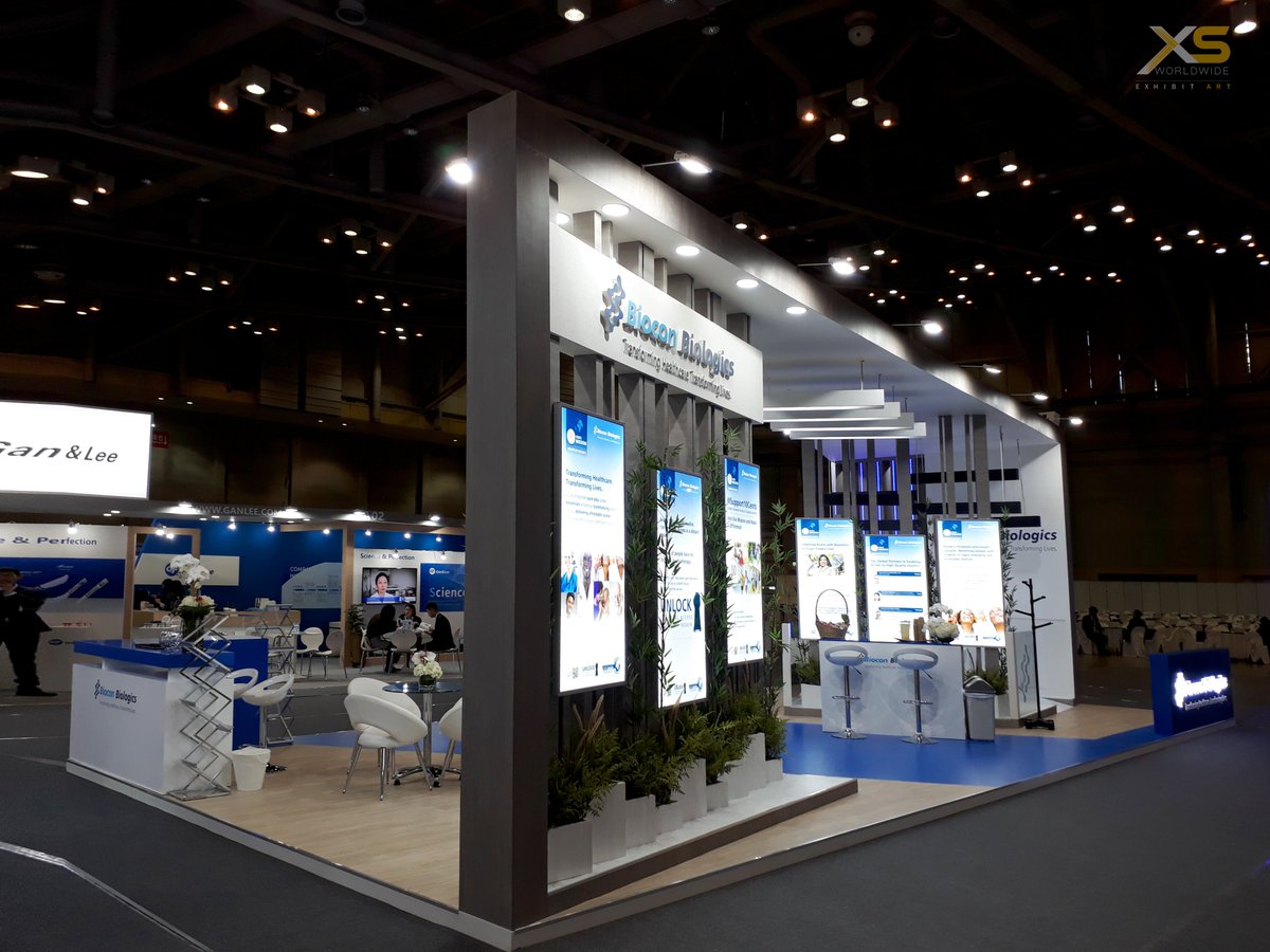 xsworldwide's tweet photo. XS believes in nurturing relationships and it is with #Biocon's years of trust in us that we are now showcasing their breadth of work at IDF 2019 in Busan, South Korea. Swipe to see our Custom Booths shining in full spirit at #IDF2019.
#XSPresents #ExhibitorLive #IDF2019 https://t.co/5nvC8WBqHg