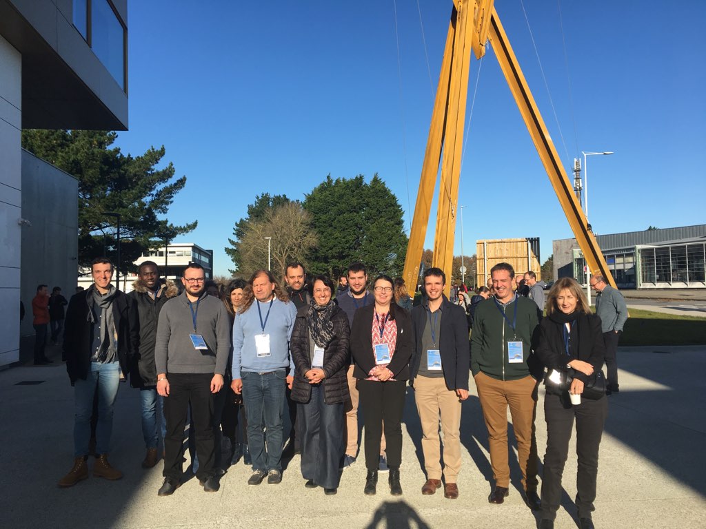 shom_fr's tweet photo. @geomatys et Seaviews ont présenté leurs résultats des #challengesnumeriques @Bpifrance @PoleMerMed aux JIST du #Shom à Brest en présence équipe Litto3D; "les nouveaux usages des données #LITTO3D" https://t.co/qfSHKKLhO5