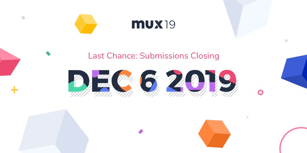 MUX Awards tweet media