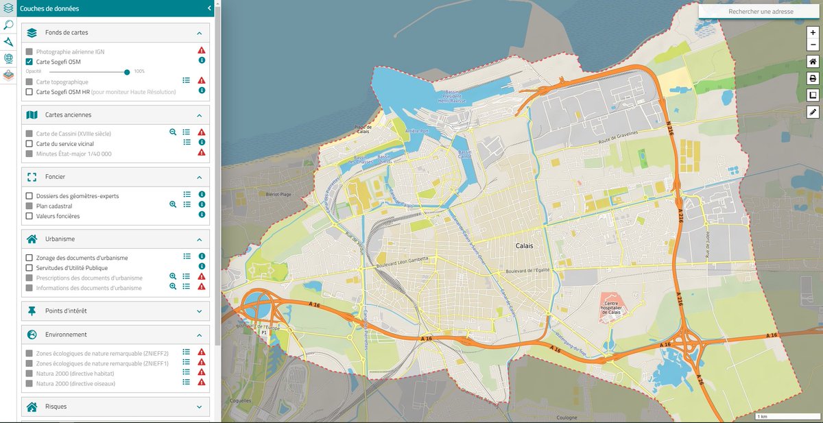 Le <a href="/Geoportail/">Géoportail</a> <a href="/IGNFrance/">IGN France</a> est en maintenance, profitez-en pour découvrir Open Mon Territoire monterritoire.fr