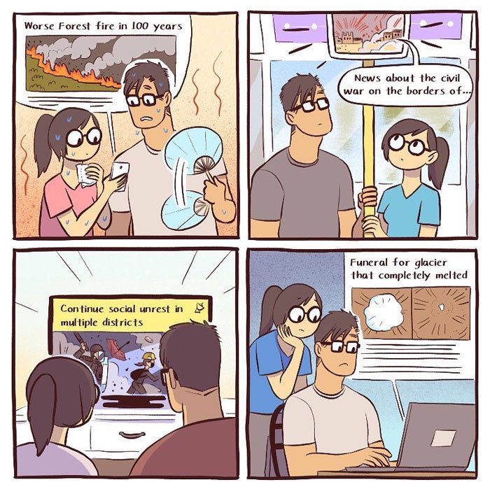 Boardgame_girl1's tweet photo. This is so me.

There’s so much bad going on everywhere. When I get gloomy, making others smile really helps.

Huge thanks to all of you who make me smile too. ❤️🦖

(WebToon: IT Guy &amp; ART Girl) https://t.co/KCUXOMU9pT