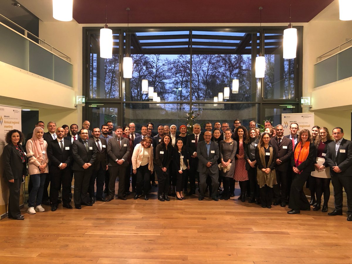 Thank you for all those who joined us with <a href="/BMZ_Bund/">Bundesentwicklungsministerium</a> <a href="/isdb_group/">IsDB Group</a> &amp; <a href="/MoETLeb/">Ministry of Economy & Trade</a> at our annual event on building an economically resilient #MENA region. 
Read more about how the #OECD works together the region.
👉 bit.ly/2WNGtsM #menaOECD