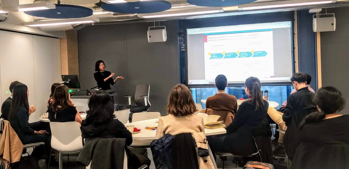 YanaKakar's tweet photo. Really proud of our @DalbergTweet team @Ari_fres, Katrina Kwan, and Annette Chau who led a workshop @LSEnews to help students understand how to apply a #gender lens across their work. There is no such thing as a gender neutral approach. https://t.co/QPPux1MaAp