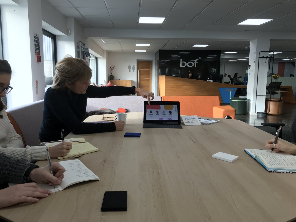 bof_furniture's tweet image. Always nice to welcome Ann from @OceeDesign into our showroom! Talking us through new products including the 'botanical collection' and 'era'
#taskchair #taskseating #acoustics #formboard #pattern #design #product #design #training