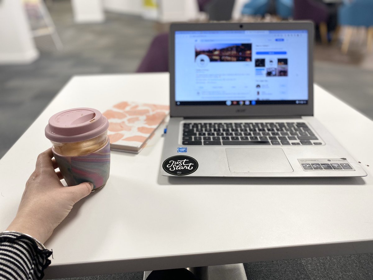 ExeinFocus's tweet photo. Our Editor has been hard at work preparing for our launch tomorrow... 🙌🏻
Like every #journalist, she needs gallons of coffee to get her through the day! ☕️ 💻
#ExeterinFocus #ExeterHour #DevonHour #DigitalPublication https://t.co/A5g6rQynY9