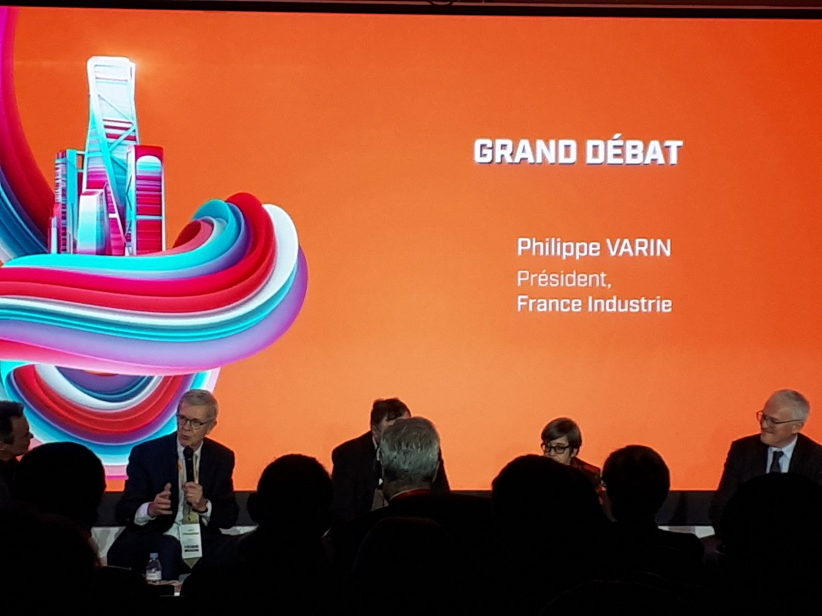 #ColloqueUFE Philippe Varin, président <a href="/FR_Industrie/">France Industrie</a> : "Comment gérer la transition énergétique, à quel coût et comment la financer ? Les filières industrielles sont instrumentées. Mais les usages des particuliers ?"