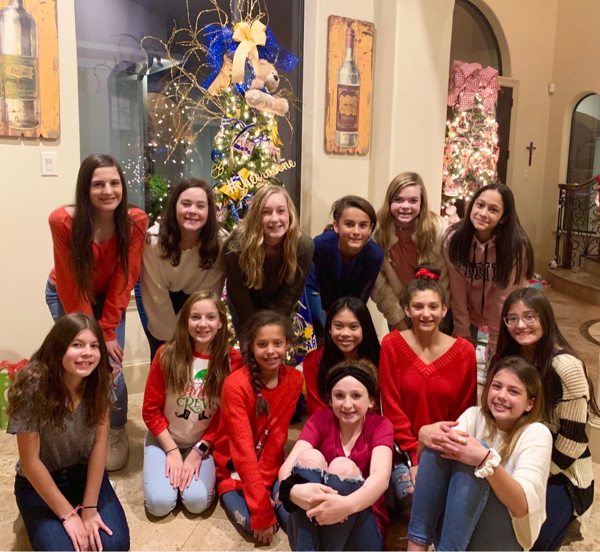 KlebCheer's tweet photo. Our cheerleaders had a blast at our Christmas Party last night. Thank you to our awesome parents for putting this together. #cheerasone #spreadingklebcheer https://t.co/NQr7TRzF0e